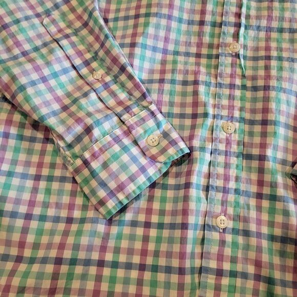 Vineyard Vines Classic Fit Murray Shirt Long Sleeved Button Up Shirt Size Small - Picture 3 of 9